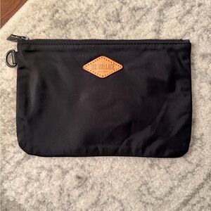 MZ Wallace Black zippered Bag with black hardware